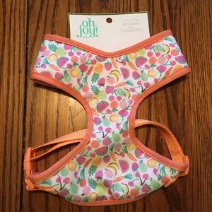 BNWT Oh Joy! Medium Dog Harness Summertime Design